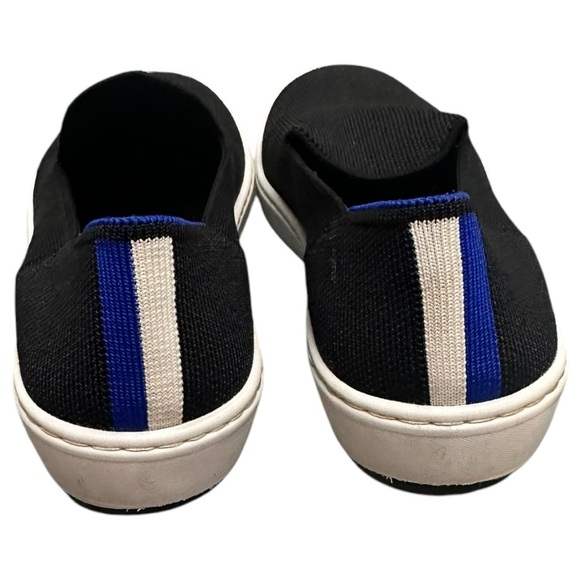 Rothy's Original Slip On Sneaker Womens Black Comfort Shoe, Sz 6 - Picture 2 of 7